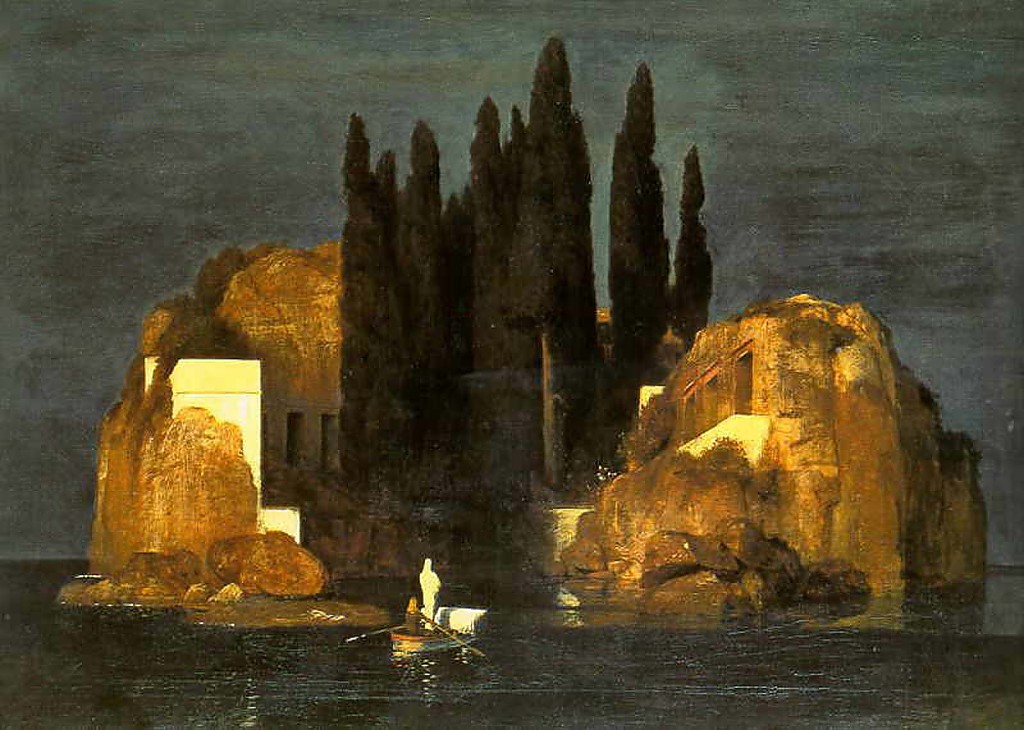 Het Dodeneiland_Arnold Bocklin 1880