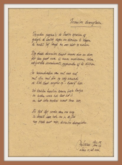 December...Manuscript_lijst