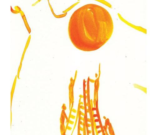 Anemarie Estor geeft een&nbsp;cadeautje