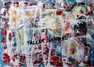 Philip schilderij Fallen Angel