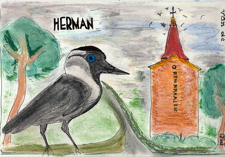 Kauwtje-Van-de-torenkraaien - Palescue